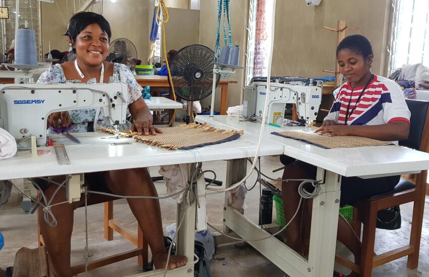 Bei den Global Mamas in Ghana